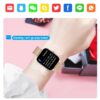 Relógio inteligente feminino Bluetooth com discagem personalizada com tela colorida, COMPATIVEL COM Xiaomi, Samsung ,Android ,Phone. - Image 4